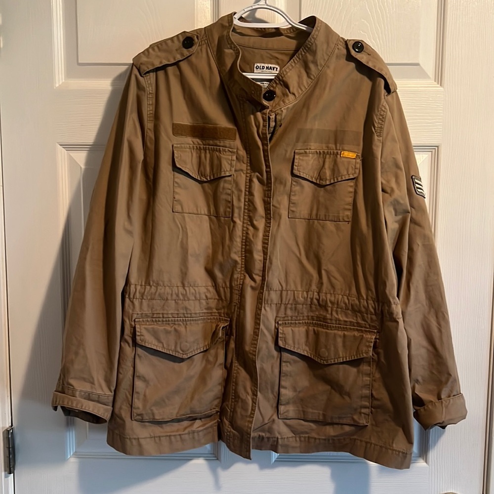 Old Navy Military Jacket size XXL